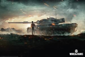 Plakat, Obraz World of Tanks - Man and Machine