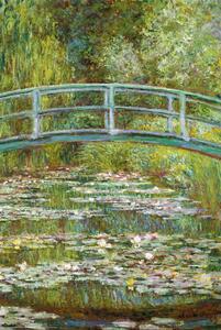 Plakat, Obraz Water Lily Pond, Claude Monet