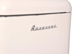Lodówka RAVANSON LKK-210RC Retro 147cm Beżowa