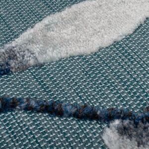 Niebieski chodnik odpowiedni na zewnątrz 230x80 cm Willow – Flair Rugs