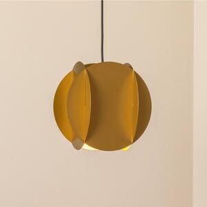 Lampa wisząca Corner Opviq, możliwość ściemniania, mosiężny / złoty, salon / jadalnia, metal, nowoczesny