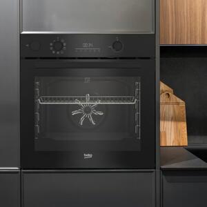 Piekarnik BEKO b300 BBIS17301BMP Elektryczny parowy Czarny A+ AeroPerfect SteamAssisted
