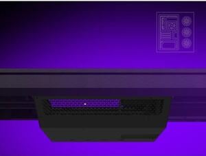 Biurko gamingowe LORGAR Desk Elite 90 Series Wooden Czarny