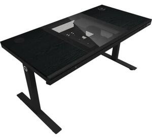 Biurko gamingowe LORGAR Desk Elite 90 Series Wooden Czarny