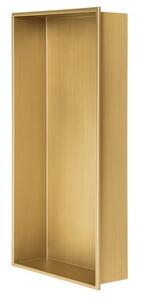 Półka łazienkowa wnękowa HYDROSAN IGA-GL-60X30X10 Złoty szczotkowany 60x30x10 cm