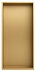 Półka łazienkowa wnękowa HYDROSAN IGA-GL-60X30X10 Złoty szczotkowany 60x30x10 cm