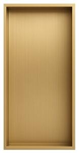 Półka łazienkowa wnękowa HYDROSAN IGA-GL-60X30X10 Złoty szczotkowany 60x30x10 cm