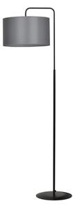 Lampa stojąca podłogowa Emibig 1xE27 60W TRAPO LP1 BLACK / GREY 570/3