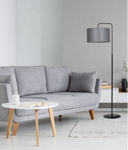 Lampa stojąca podłogowa Emibig 1xE27 60W TRAPO LP1 BLACK / GREY 570/3