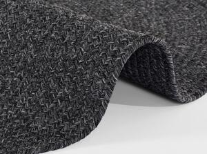 Szary okrągły dywan odpowiedni na zewnątrz ø 150 cm – NORTHRUGS