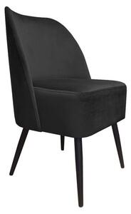 Fotel DUNAJ VELVET czarny