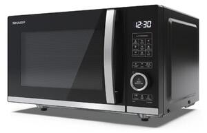 Kuchenka mikrofalowa SHARP YC-QG204AE-B 800W pojemność 20L ChildLock Czarny