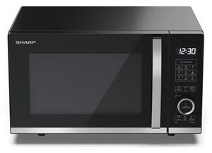 Kuchenka mikrofalowa SHARP YC-QG204AE-B 800W pojemność 20L ChildLock Czarny