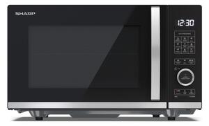 Kuchenka mikrofalowa SHARP YC-QG204AE-B 800W pojemność 20L ChildLock Czarny