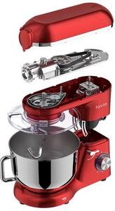 Robot kuchenny planetarny LOVIO HOME ChefAssistant Plus LVSTM02PRD 1900W z maszynką do mięsa i blenderem kielichowym