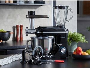 Robot kuchenny planetarny LOVIO HOME ChefAssistant Plus LVSTM02PRD 1900W z maszynką do mięsa i blenderem kielichowym