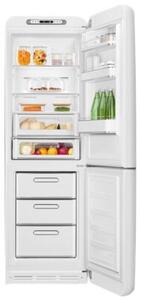 Lodówka SMEG FAB32RWH6 Retro No frost 196.8cm Biała