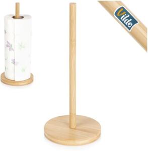 Stojak na ręcznik papierowy bambusowy 29,5 cm