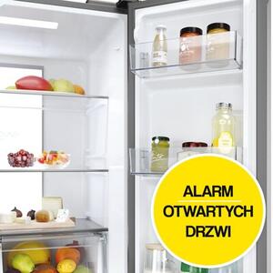 Lodówka HAIER HCR7818DNMM Side by Side No Frost 181.5cm Inox