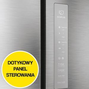 Lodówka HAIER HCR7818DNMM Side by Side No Frost 181.5cm Inox