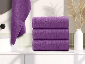 Ręcznik Basic tmavě fioletowy