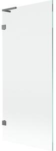 Mexen Lunar L parawan nawannowy 1-skrzydłowy 80 x 150 cm, transparent, gun metal - 897L-080-000-95-00