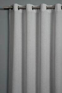 Szara zasłona 140x245 cm Len Uni – Sehlbach