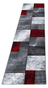 Bordowo-szary chodnik 80x300 cm Hawaii – Ayyildiz Carpets