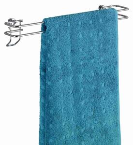 WENKO Klasyczny wieszak na ręczniki bez zmarszczek 8x40x9 cm