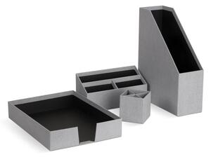 Kartonowe organizery zestaw 4 szt. Hugo Canvas Paper Laminate – Bigso