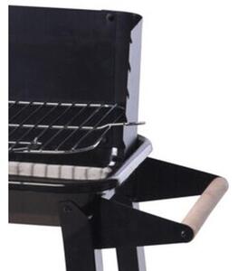 Grill ogrodowy węglowy BBQ LINE C83000600 Kółka, półki boczne, regulacja wysokości