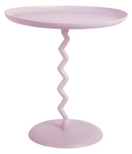 Metalowy okrągły stolik ø 40 cm Zig Zag – Leitmotiv