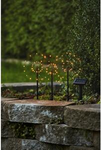 Zestaw 3 ogrodowych lamp solarnych LED Star Trading Firework, wys. 40 cm