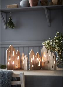 Naturalna dekoracja świetlna ze świątecznym motywem View – Markslöjd