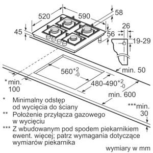 Płyta gazowa SIEMENS IQ500 EP6A6PI10