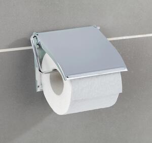 WENKO Uchwyt na papier toaletowy chrom 12x14x3 cm