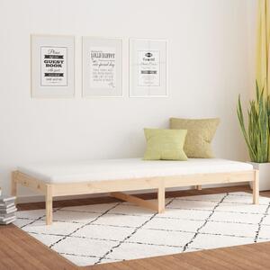 Łóżko dzienne, 90 x 190 cm, pojedyncze, lite drewno sosnowe
