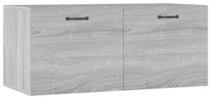 Szafka ścienna, szary dąb sonoma, 80x35x36,5 cm