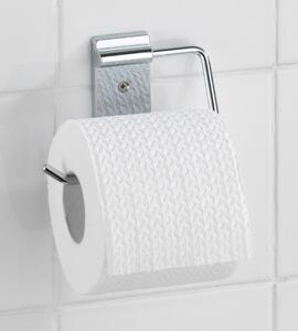WENKO Uchwyt na papier toaletowy BASIC chrom 11x13x2 cm