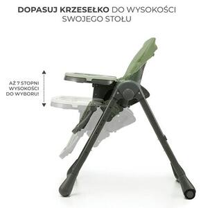 Krzesełko do karmienia KINDERKRAFT Tummie Zielony
