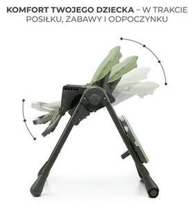 Krzesełko do karmienia KINDERKRAFT Tummie Zielony