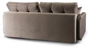 Sofa Kanapa RozkÅadana z FunkcjÄ Spania Wersalka Dwuosobowa BeÅ¼owa SEUL