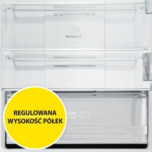 Lodówka AMICA FK3506.2FW (E) No Frost 185.5cm Biała