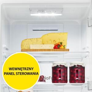 Lodówka AMICA FK3506.2FW (E) No Frost 185.5cm Biała
