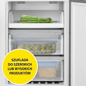 Lodówka AMICA FK3506.2FW (E) No Frost 185.5cm Biała