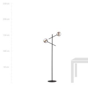 Lampa stojąca podłogowa Emibig 2xE14 40W LINEAR LP2 BLACK/GRAFIT 1167/LP2