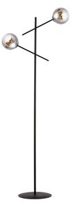 Lampa stojąca podłogowa Emibig 2xE14 40W LINEAR LP2 BLACK/GRAFIT 1167/LP2