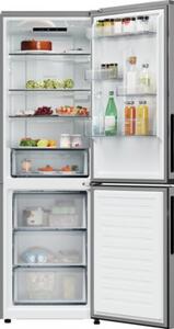 Lodówka CANDY CNCQ2T618AX Fresco 300 No Frost 185cm Inox klasa energetyczna A