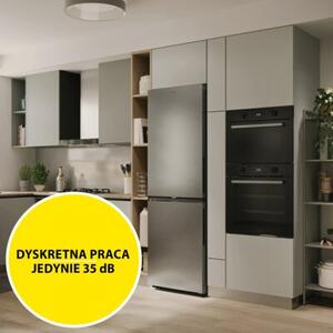 Lodówka CANDY CNCQ2T618AX Fresco 300 No Frost 185cm Inox klasa energetyczna A