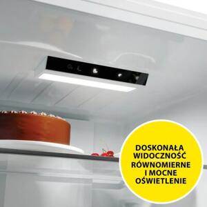 Lodówka CANDY CNCQ2T618AX Fresco 300 No Frost 185cm Inox klasa energetyczna A